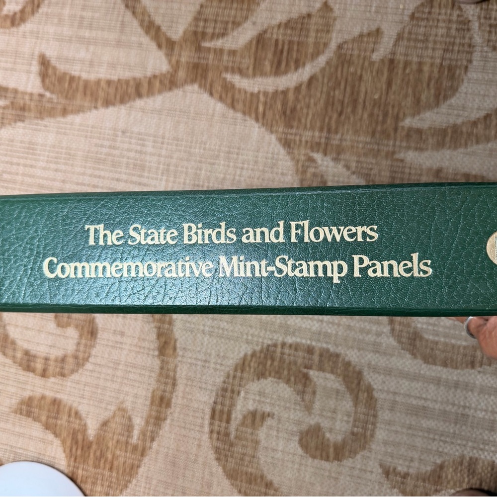 The State Birds & Flowers Commemorative Mint-Stamp Panels - Green Book EXC COND! - Picture 10 of 15